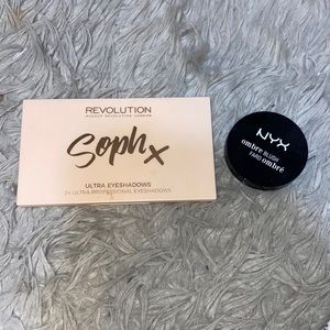 Eyeshadow palette & ombré blush